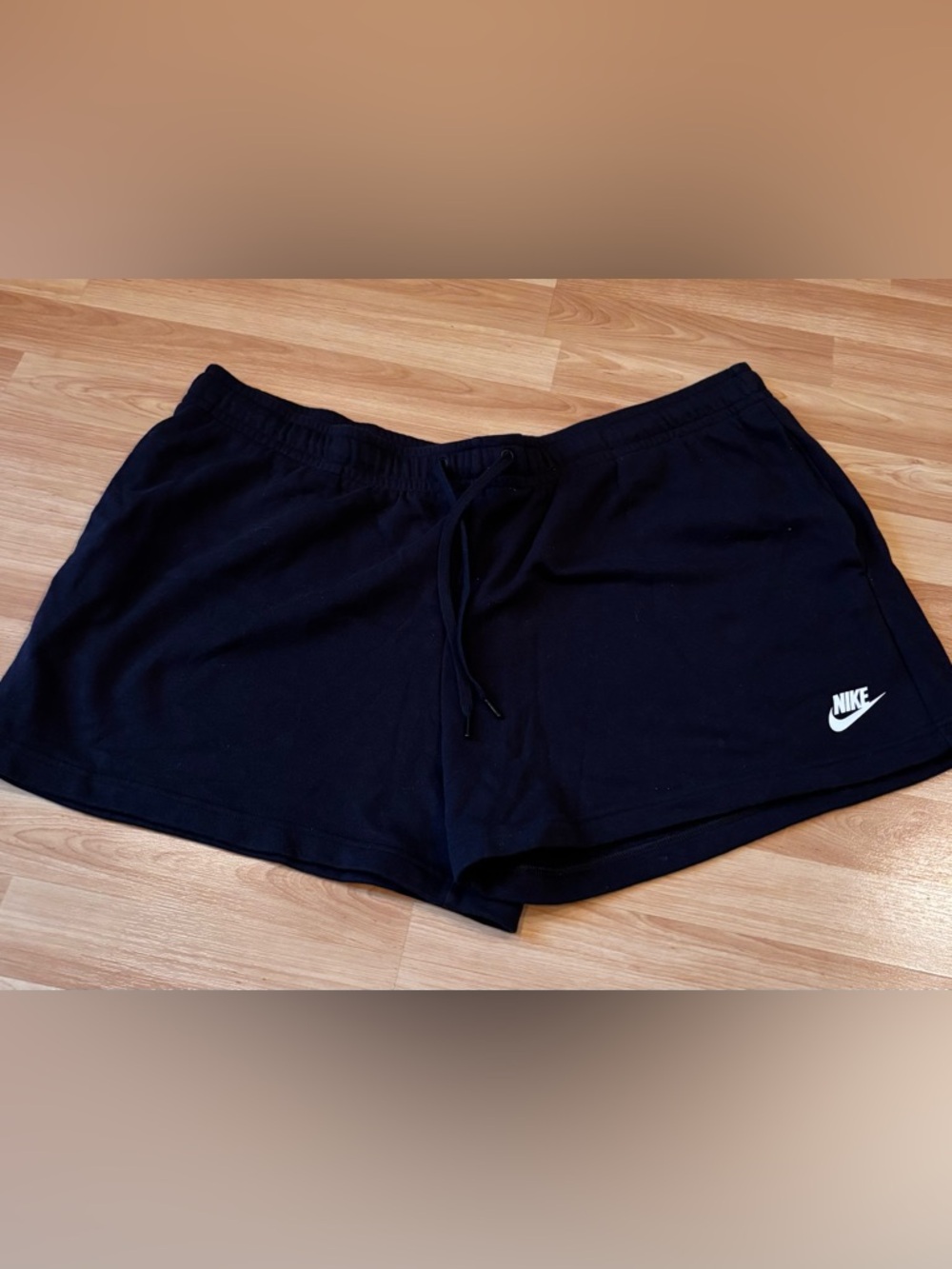 Nike Drawstring Jogger Shorts - Green and Black - Picture 6 of 10